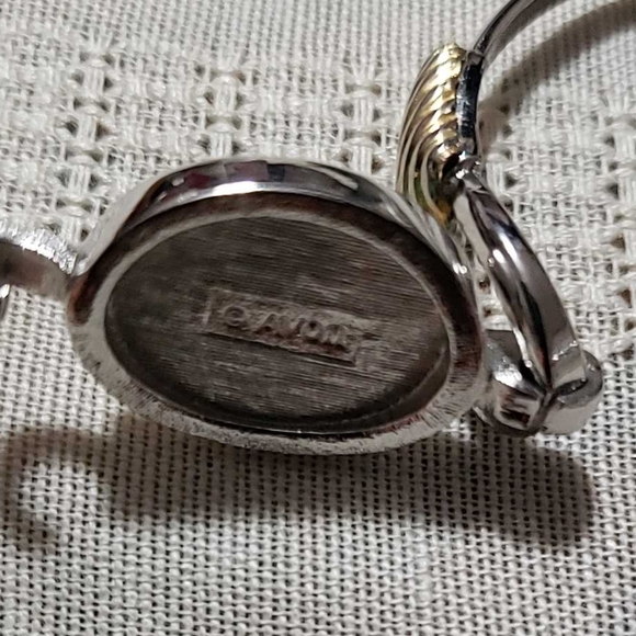Beautiful Avon Abalone Silvertone Bracelet - Picture 3 of 5